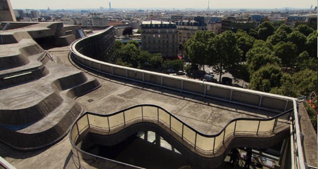Espace Niemeyer - Les toits